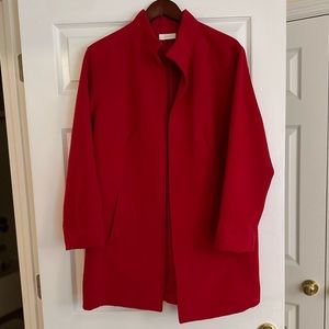 Chicos Red Coat (Chicos size 1)